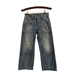 Polo Ralph Lauren vintage wide leg cropped jeans size 25